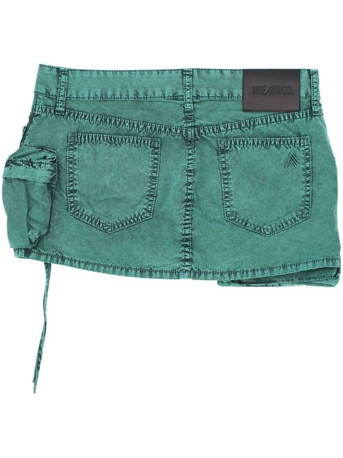 Teal green skirt THE ATTICO | 250WCR00136017